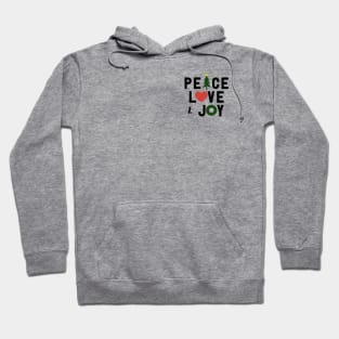 Peace Love and Joy Pocket Hoodie